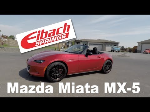 How to lower your car on springs (Mazda Miata MX5)