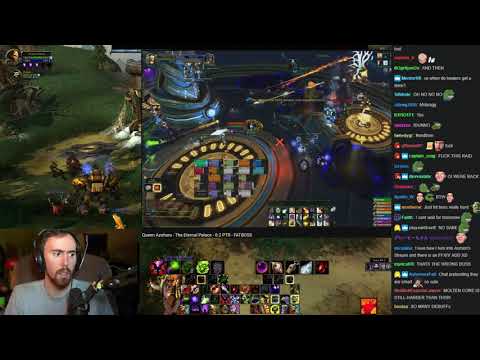 Asmongold Gets Overwhelmed By Queen Azhara's Mechanics