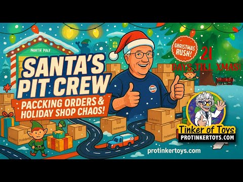 Santa’s Pit Crew: Packing Orders & Holiday Shop Chaos!