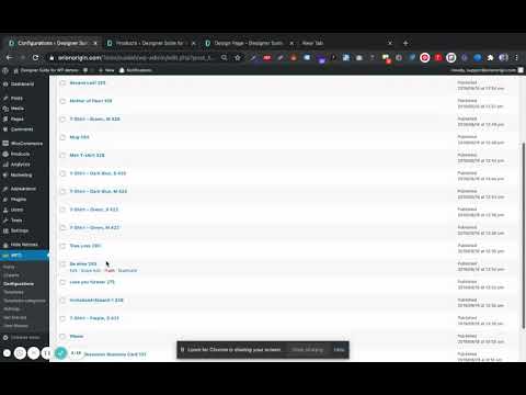 How to assign configuration to a simple product on Wordpress