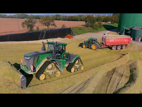 Mais 2023 : John Deere 9620RX Köhl Harvest | John Deere 9700i | SHL Nordhausen | Case Puma | silage