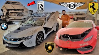 Buying Crashed Supercars From Online Auction  Copa