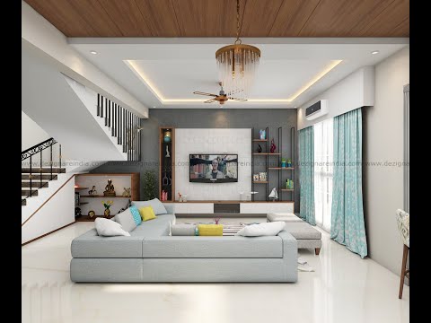 LUXURY  VILLA  OF KUSMITA & SHISHIR'S IN PRESTIGE LAKE SIDE HABITAT DESIGNED BY DEZIGNARE INDIA!