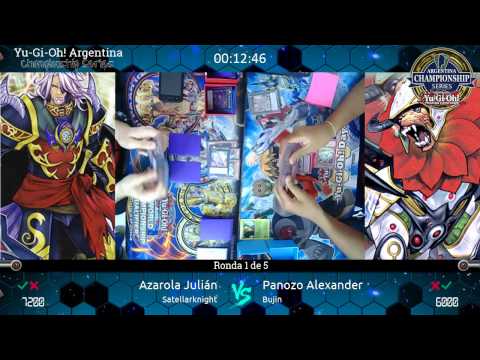 YACS 5ta Edición - Ronda 1 - Julián Azarola (Satellarknight) vs Alex Panozo (Bujin)