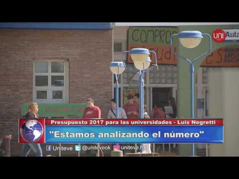 Presupuesto 2017 para las universidades