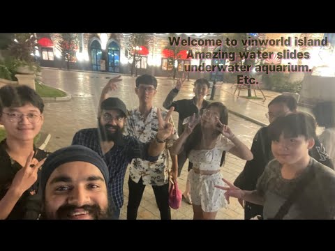 Day-10 in🇻🇳Exploring Natrang(vinpearl island)🏝️amazing slides,scenery,underwater aquarium, beach.