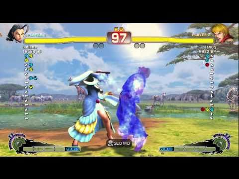 Jiban [Rose] vs Janug [Ken] SSF4 Japanese Online Ranked Matches - TRUE-HD
