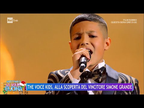 Simone Grande, campione a 11 anni - La volta buona 27/12/2023