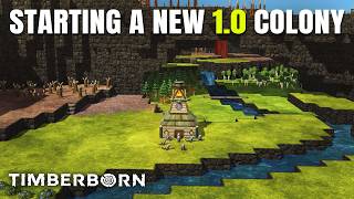 Timberborn 1.0 Just Changed Everything… Starting a New Colony | Hollowforge Episode 1
