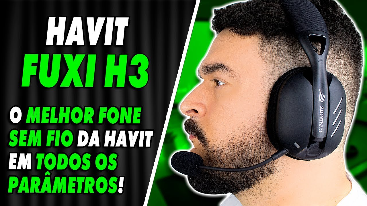 NOVO HEADSET SEM FIO DA HAVIT COM 4 MODOS DE CONEXÃO │ HAVIT FUXI H3 ESTÁ NO BRASIL!