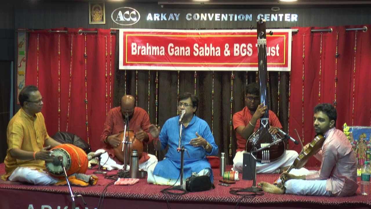 BRAHMA GANA SABHA & BGS TRUST - R.Surya Prakash Vocal