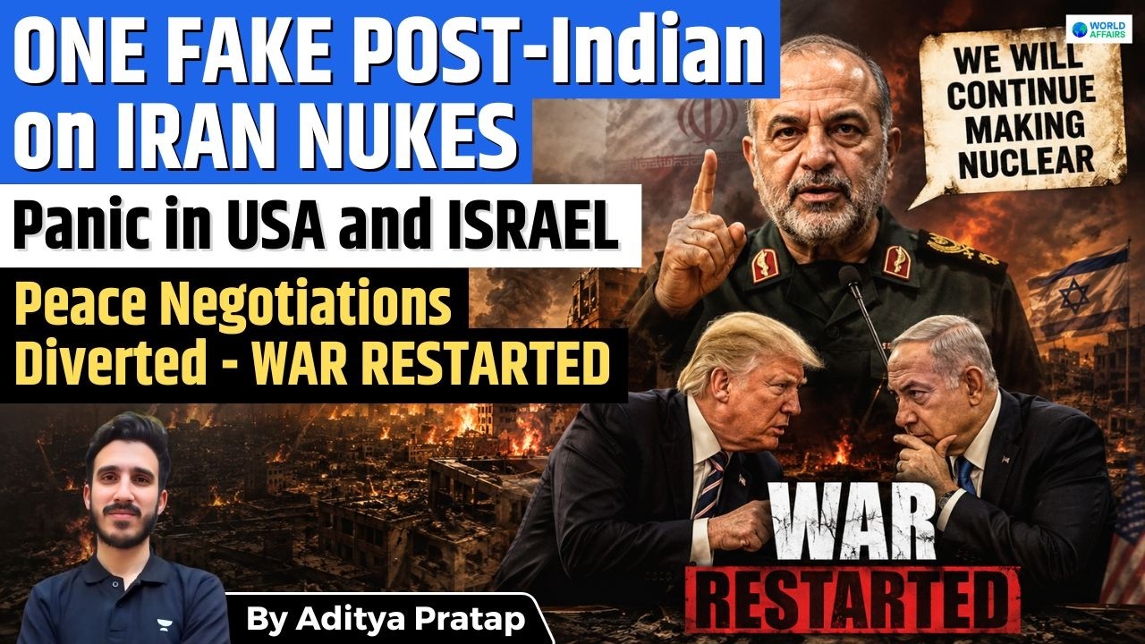 Iran’s Nuclear Claim Was FAKE! How One Indian X Post Fooled Netanyahu & Trump’s Team