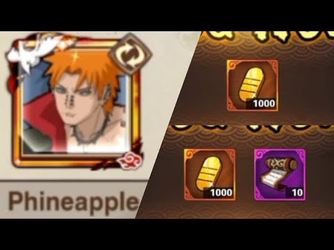 AFK NARUTO - Non VIP and VIP 12 monthly code rewards . June 2022