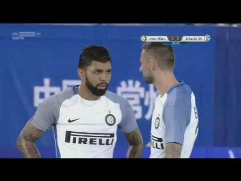 Gabriel Barbosa vs Schalke 04 - 21.07.2017