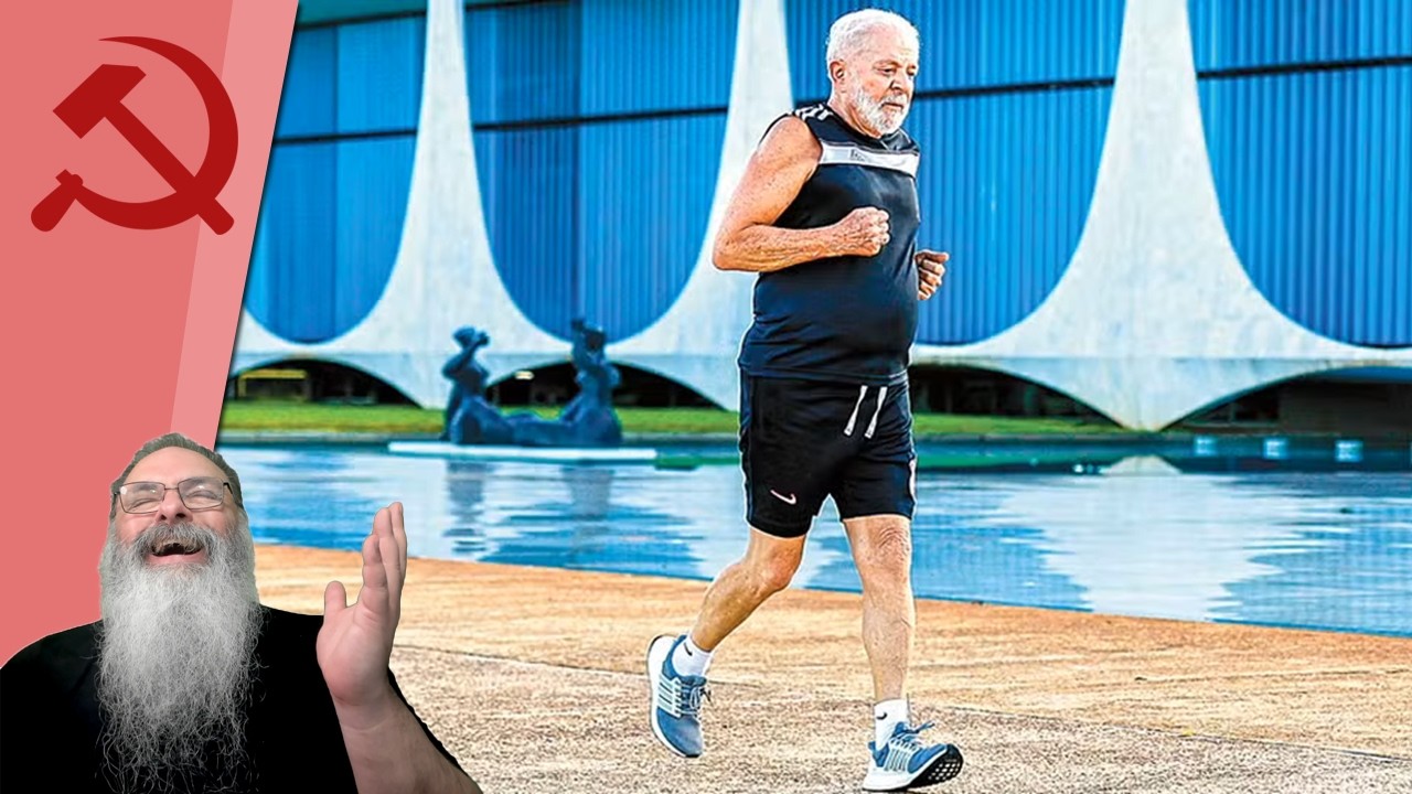 CORRE, LULA, CORRE que o FLÁVIO VEM AÍ! TENTATIVA RIDÍCULA de DEMONSTRAR FORÇA FÍSICA fica PATÉTICA