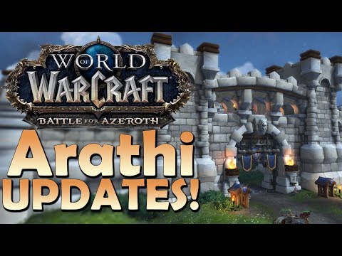 Arathi Highlands Zone Updates (After Warfronts) | Battle for Azeroth