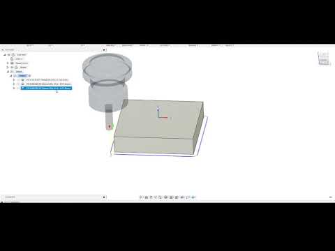 Haas G187 P valves in Fusion 360
