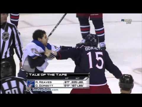 Ryan Reaves vs Derek Dorsett
