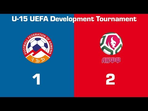 Armenia U15 - Belarus U15 1:2, UEFA Development Tournament