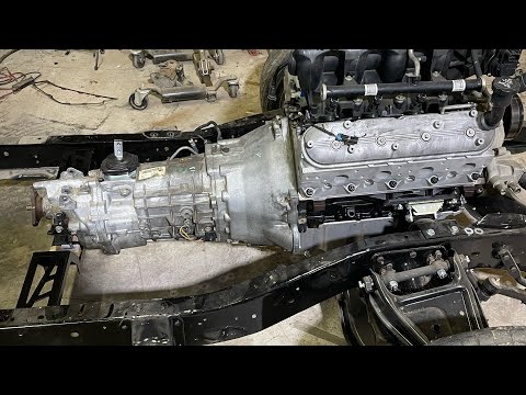 Install TR6060 Transmission Onto LS!