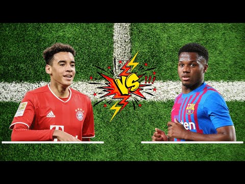 Jamal Musiala vs Ansu Fati⚽🔥