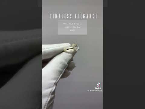 Elegance in Every Angle: Oval Engagement Rings 💍✨Hashtags:#OvalEngagementRings#TimelessElegance