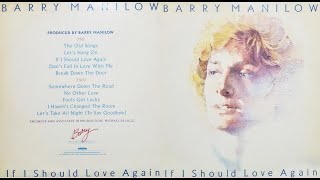 Barry Manilow - Somewhere Down the Road (1981) [HQ]