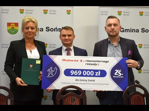 Gmina Sońsk zainwestuje w remont i modernizację dróg