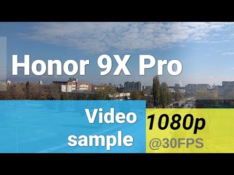Honor 9X Pro 1080p video sample - ultrawide camera