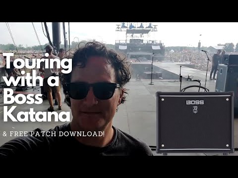 Touring with the Boss Katana Pedal Platform (free patch!)