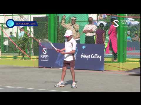 SFA Mumbai 2015 | Tennis | Bangargi Anup Mahadev vs Aayush Hindlekar | U12 | Boys | SF