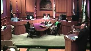 preview picture of video 'Monrovia City Council | Regular Meeting | September 3, 2013'