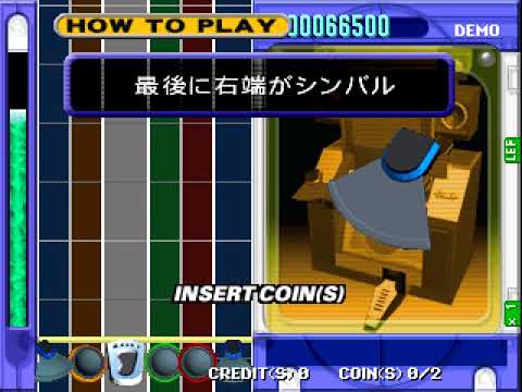 DrumMania 6th Mix - Attract Mode [MAME 0.214]