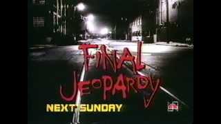 NBC Final Jeopardy 1985 TV promo