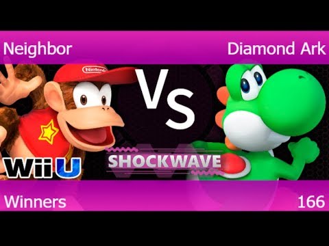 SW 166 - TLOC | Neighbor (Diddy) vs Diamond Ark (Yoshi) Winners - Smash 4