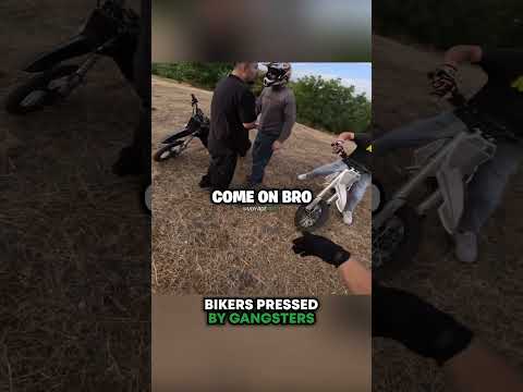 Bikers PRESSED By Tough Guys 😳