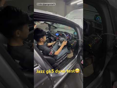 Honda Jazz gk5 dyno test