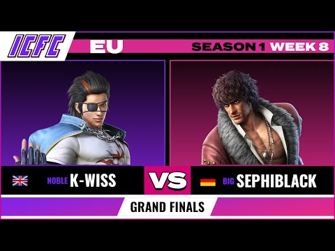 NOBLE K-Wiss (Hwoarang) vs BIG Sephiblack (Miguel) - ICFC EU: Season 1 Week 8 - Grand Final