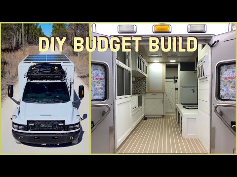 Building Our Ambulance RV with Recycled Materials