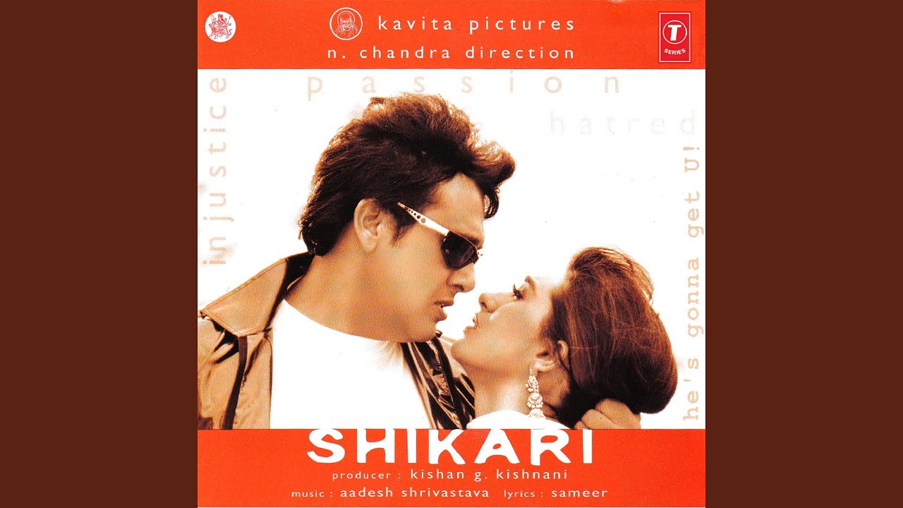 Goraa Pareshaan Hai Kaalaa Pareshaan Hai Lyrics | Shikari | Amit Kumar, Poornima | Aadesh Shrivastava