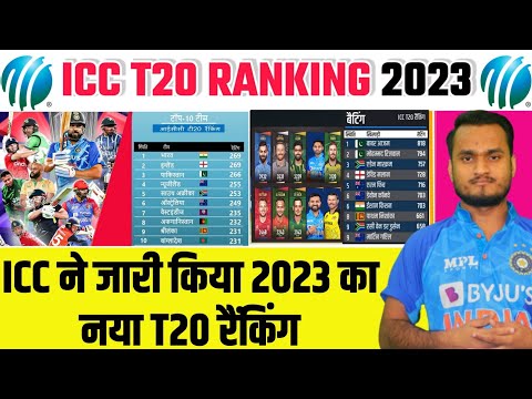 ICC T20 Ranking 2023 | ICC Announce Top 10 T20 Teams, Batsman, Bowlers & All-Rounder Ranking 2023