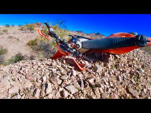 40 mile loop to bunker bar on ktm 250 xcw