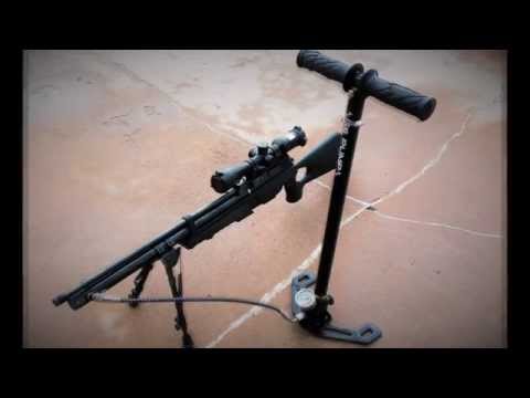 How to fill a PCP Air Gun with a hand pump