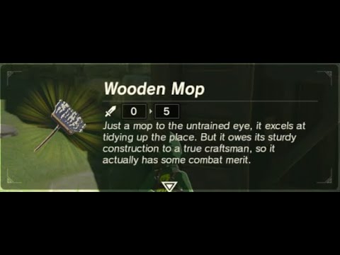 Wooden Mop | Respawn Location | Zelda BOTW