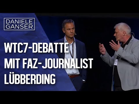 Dr. Daniele Ganser: WTC7-Debatte mit FAZ-Journalist Lübberding (Wiesbaden 18.9.2021)
