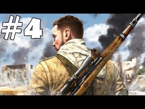 Sniper Elite 3 Walkthrough Part 4 Gameplay Let's Play Playthrough 1080p HD