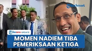 Momen Kedatangan Eks Mendikbudristek Nadiem ke Kejagung untuk Pemeriksaan Kali ke-3 soal Chromebook