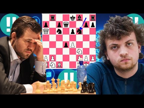 Masterclass chess game 534 Hans Niemann vs Magnus Carlsen