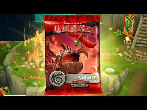 Crimson Pack opening | Dragons: Rise Of berk