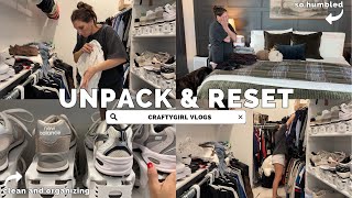 VLOGTOBER DAY 11 | Unpacking From Miami 🌴 Home Reset + Opening Packages!